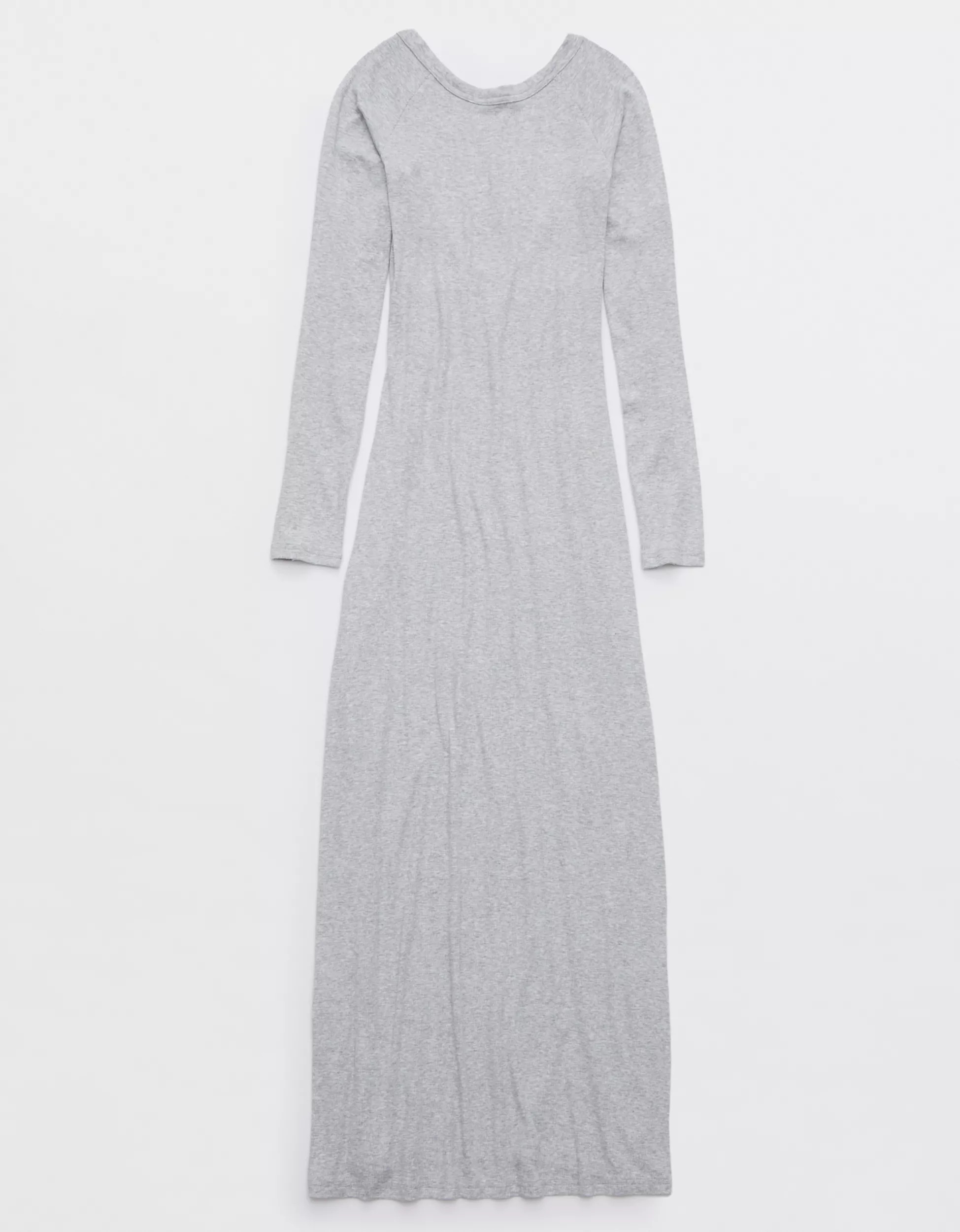 Aerie Bodycon Low Back Maxi Dress | Aerie