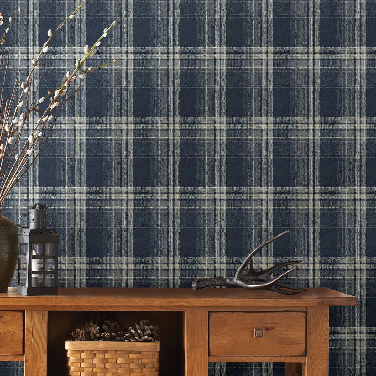 Beveritt Plaid Roll | Wayfair North America
