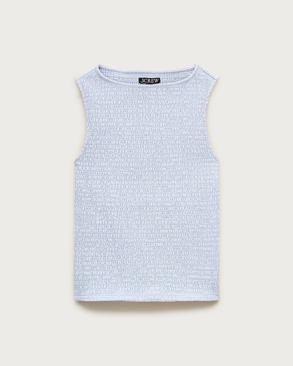 Smocked shell tank top | J. Crew US