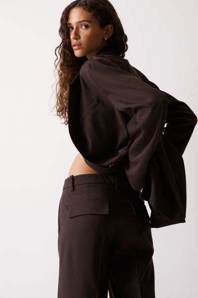 Dress Pants - Dark brown - Ladies | H&M US | H&M (US + CA)