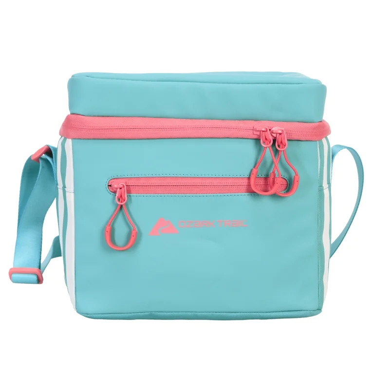 Ozark Trail Small Coated Cooler with Removable Hardliner, 6 Can Capacity, Summer Vibes Collection... | Walmart (US)