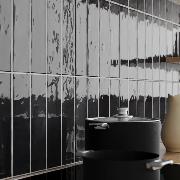 Melanie 3" x 12" Zellige Subway Wall Tiles | Wayfair North America