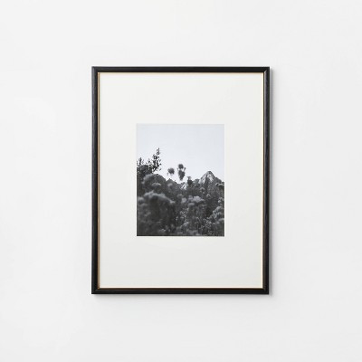20" x 26" Matted to 11" x 14" Gallery Wall Frame Black/Brass - Threshold™ designed with Studio McGee | Target