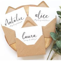 A6 CUSTOM BRIDESMAID PROPOSAL Cards, Bridesmaid cards, Wedding stationery, Hand lettered, Will you b | Etsy (US)