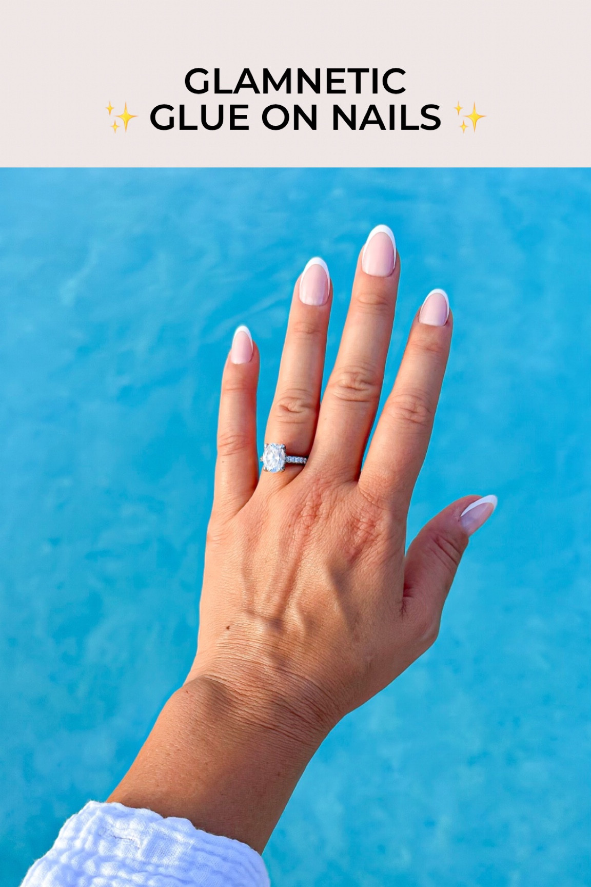 Glue on nails // glamnetic nails // French manicure nails // diy nails

#LTKbeauty #LTKFind #LTKunder50