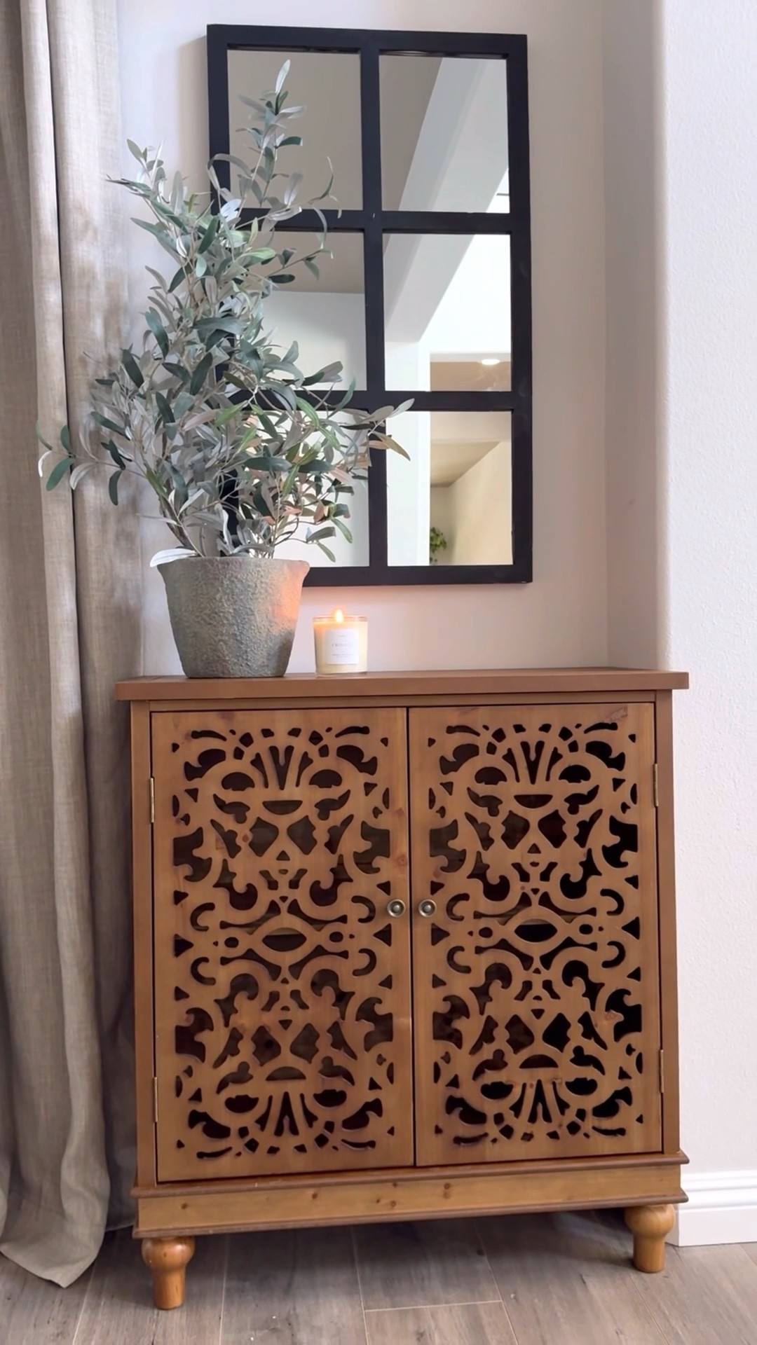 The prettiest cabinet! Perfect as a sideboard in a dining room or shoe storage in an entry! #amazonfind #amazonhome #cabinet

#LTKHome