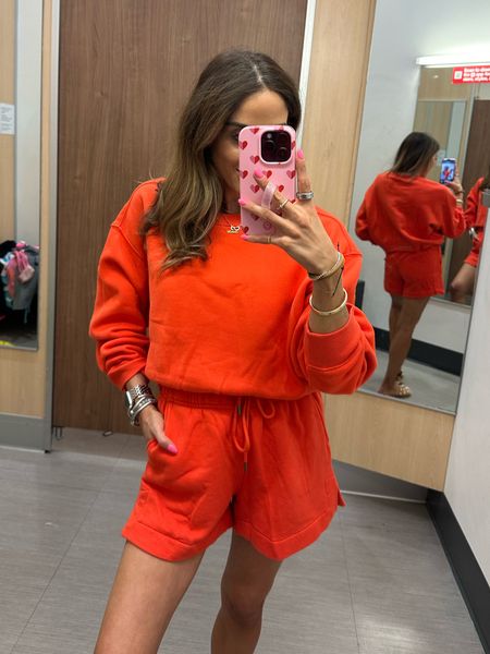 Matching orange summer comfy set size Xs 

#LTKFindsUnder50 #LTKFindsUnder100 #LTKSeasonal