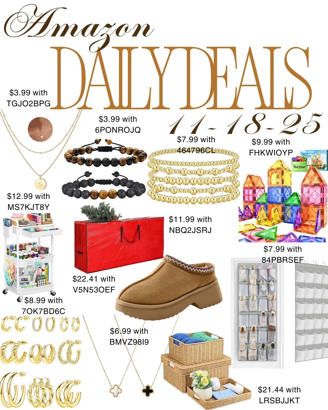 Amazon deals

#LTKFindsUnder50 #LTKSaleAlert #LTKFindsUnder100