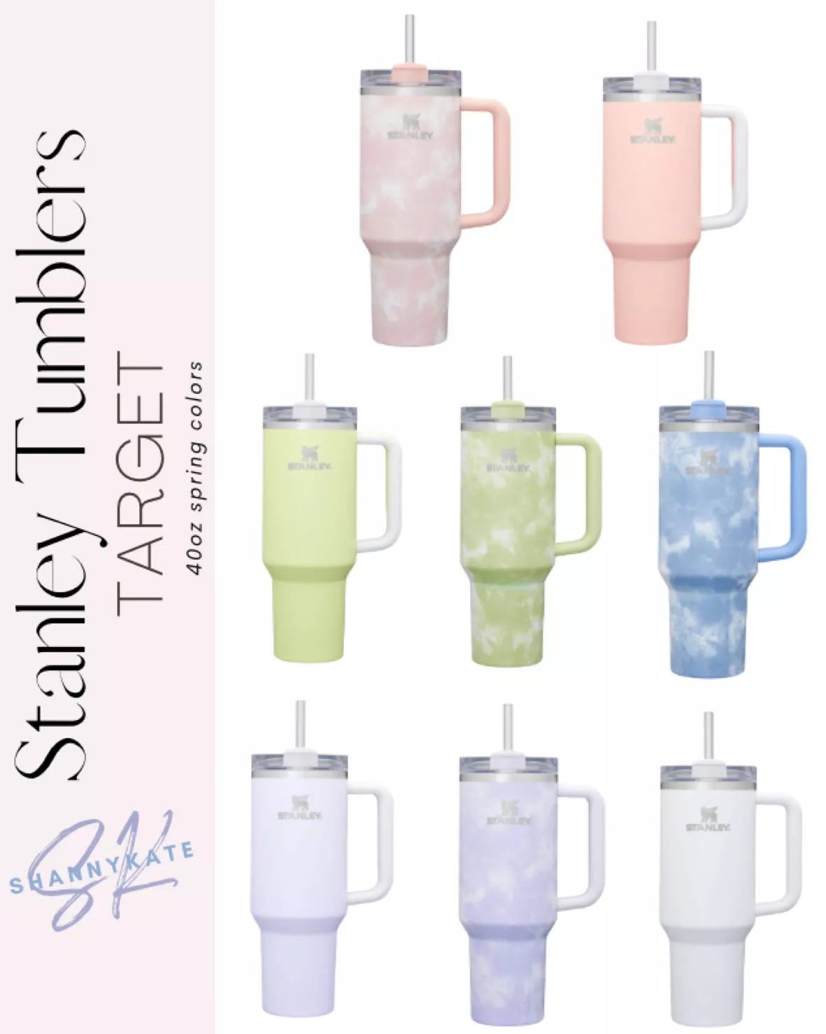 The Stanley Tie Dye Tumblers Have Been Restocked And Are Selling Fast