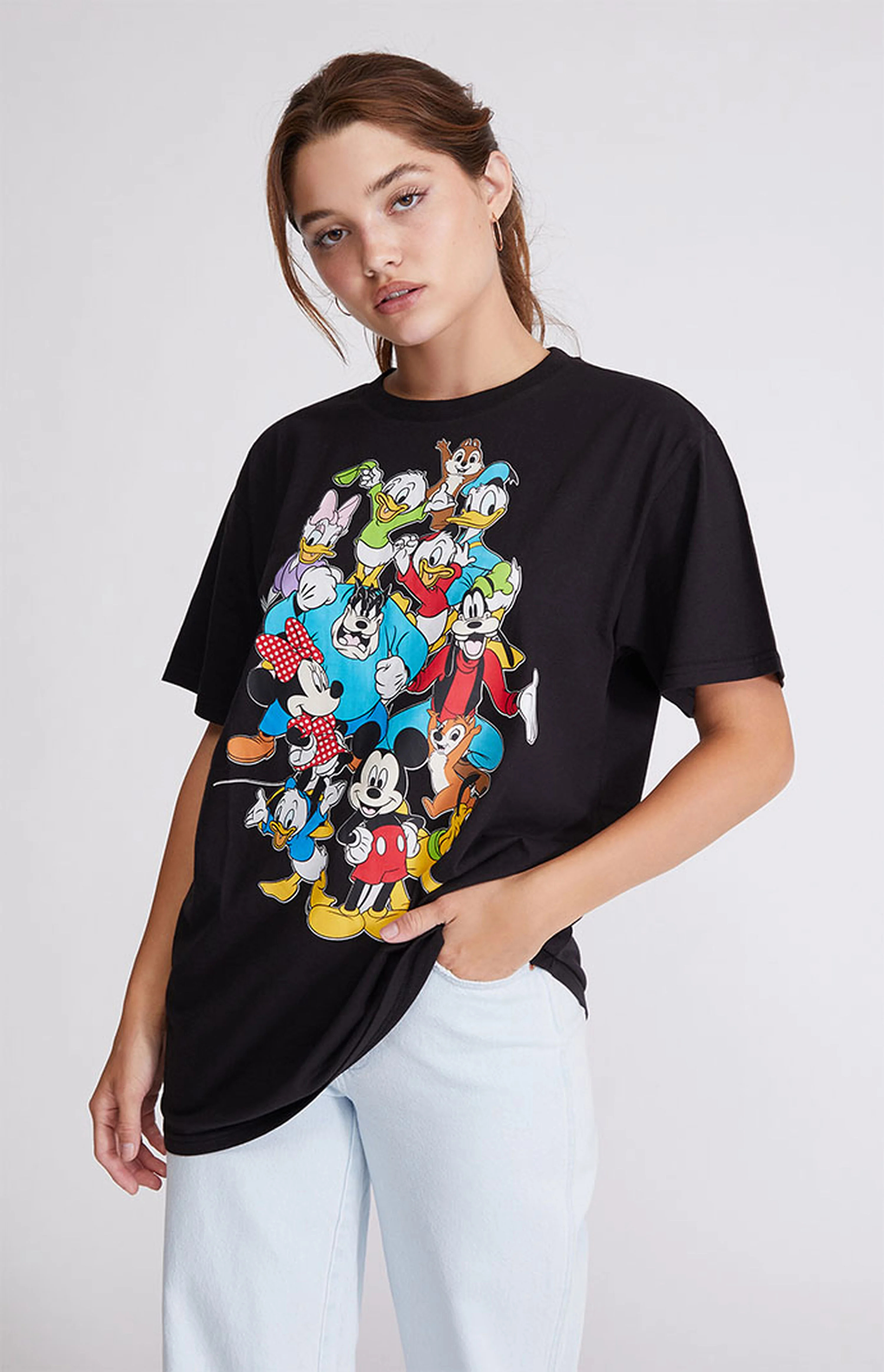 Disney Mickey's Crew Oversized T-Shirt | PacSun | PacSun