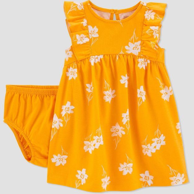 Baby Girls' Floral Dress - Just One You® made by carter's Gold | Target