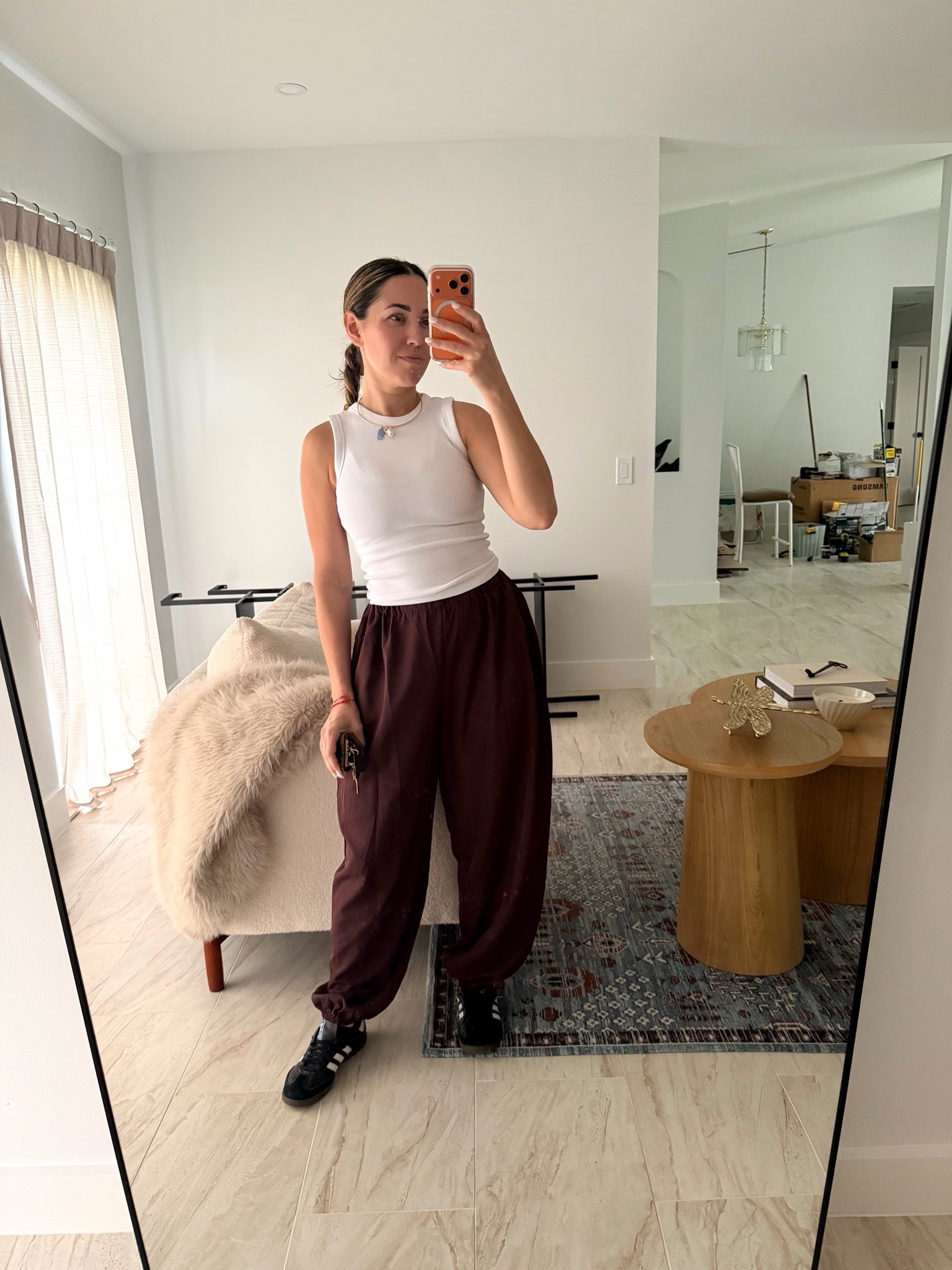 Managed to get an OOTD in 🧡