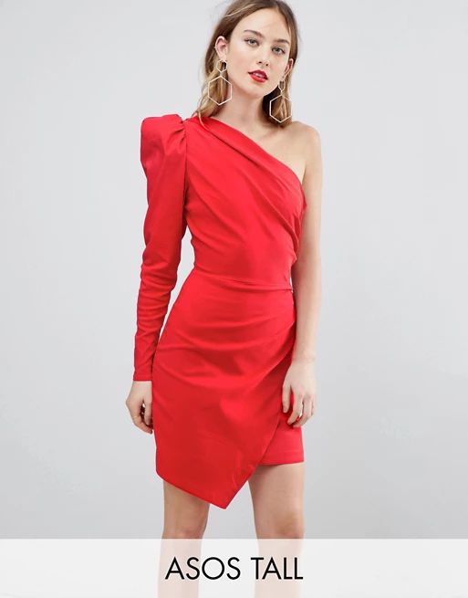 Search results for one shoulder red dress | ASOS US