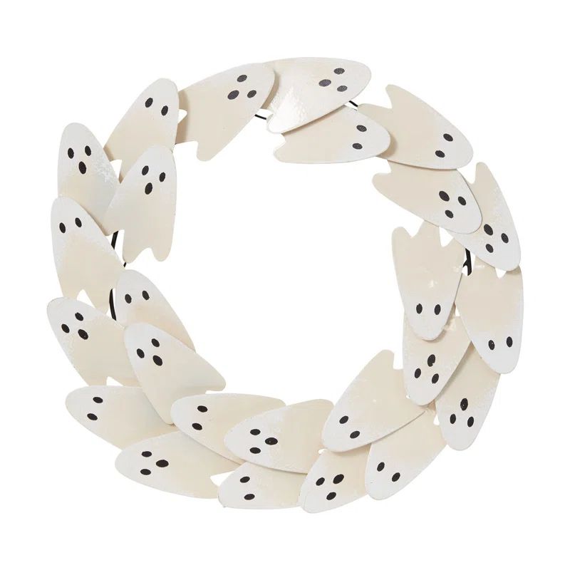 The Holiday Aisle® Handcrafted Metal 16'' Wreath | Wayfair | Wayfair North America