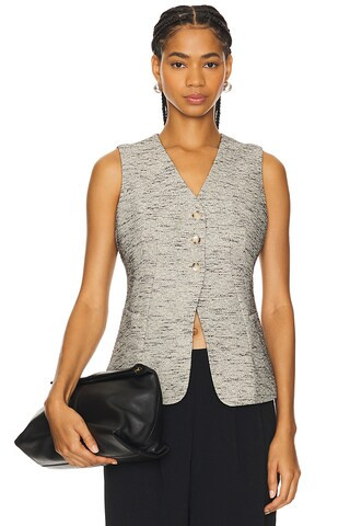 ASTR the Label Delphina Vest in Black Speckle from Revolve.com | Revolve Clothing (Global)