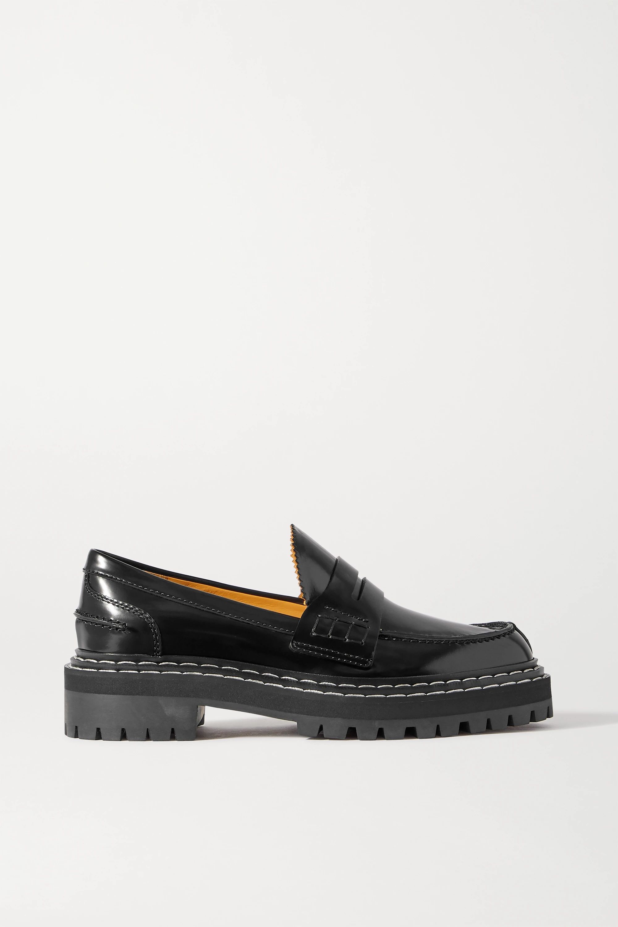 Schwarz Loafers aus Leder | Proenza Schouler | NET-A-PORTER | NET-A-PORTER (UK & EU)