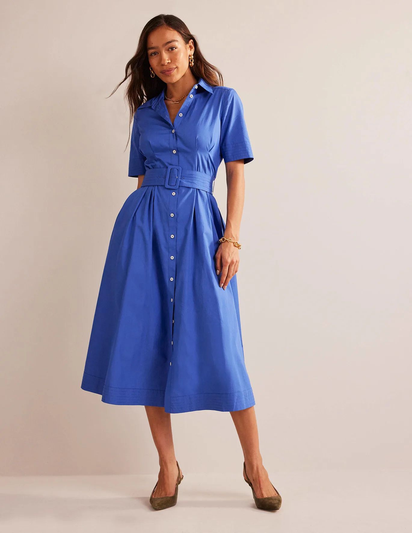 Pippa Midi Shirt Dress | Boden (UK & IE)