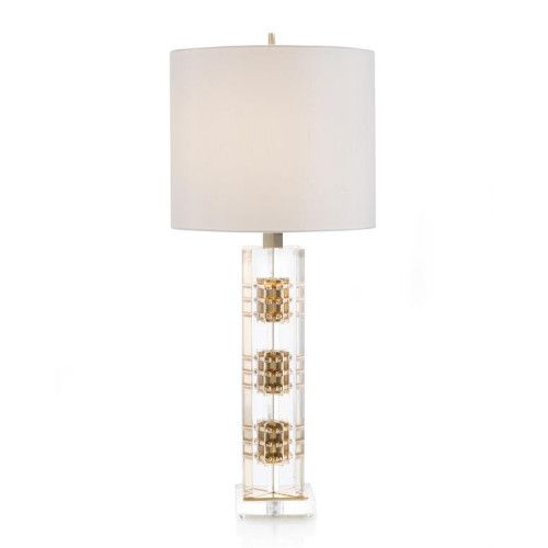 John-Richard Brass and Acrylic Table Lamp | Gracious Style
