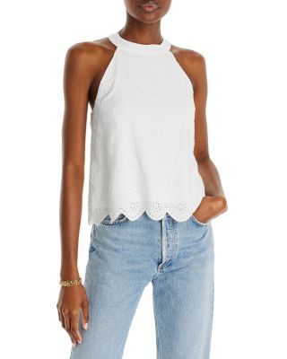 Sleeveless Eyelet Top - Exclusive | Bloomingdale's (AU)