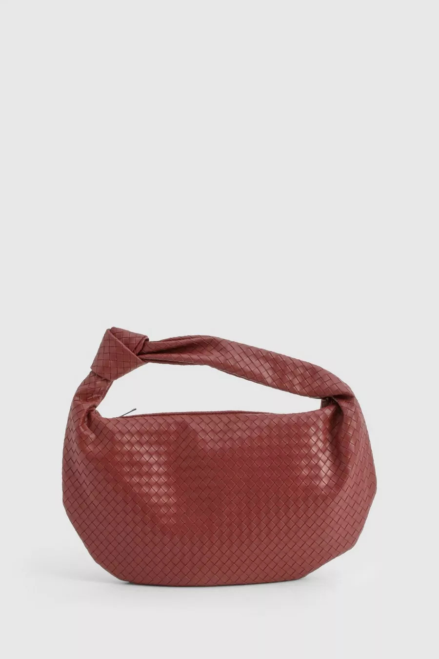 Woven Knotted Strap Detail Oversized Shoulder Bag | Nasty Gal US