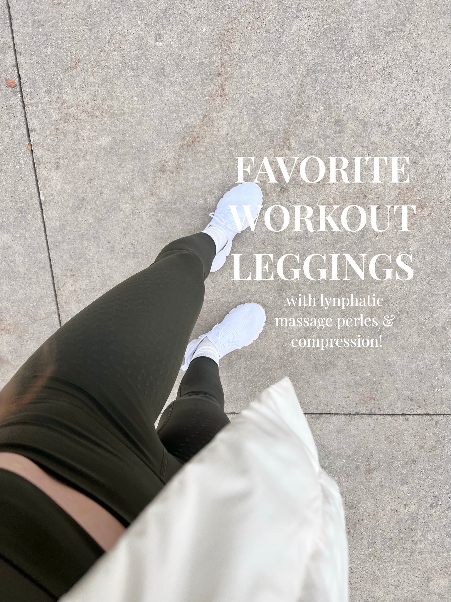 These are not your ordinary workout leggings —
they have little micro perles built into the fabric for lymphatic massage as you move - and compression for recovery 🤍 ideal for workouts or travel ✈️ I love the olive color, size M fits me in tops and bottoms. I will be weightlifting in these all year 🤩

#LTKselfcare #LTKfitnessgoals #LTKTravel