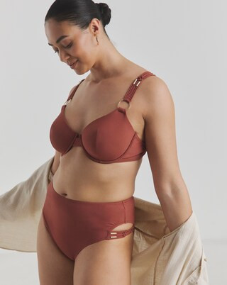 Figleaves Macrame Classic Bikini Bottoms | Simply Be (UK)