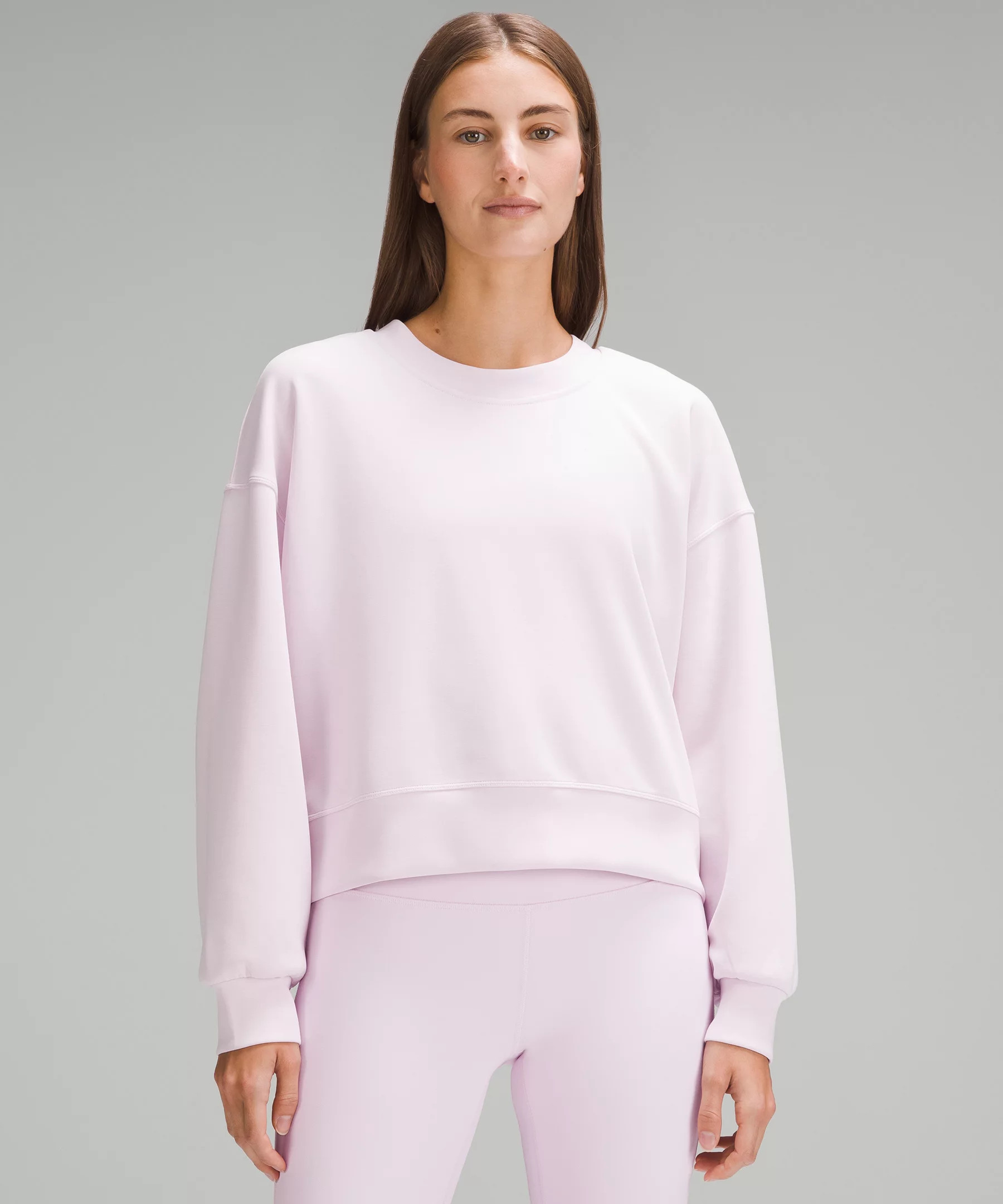 Softstreme Perfectly Oversized Cropped Crew | Women's Hoodies & Sweatshirts | lululemon | Lululemon (US)