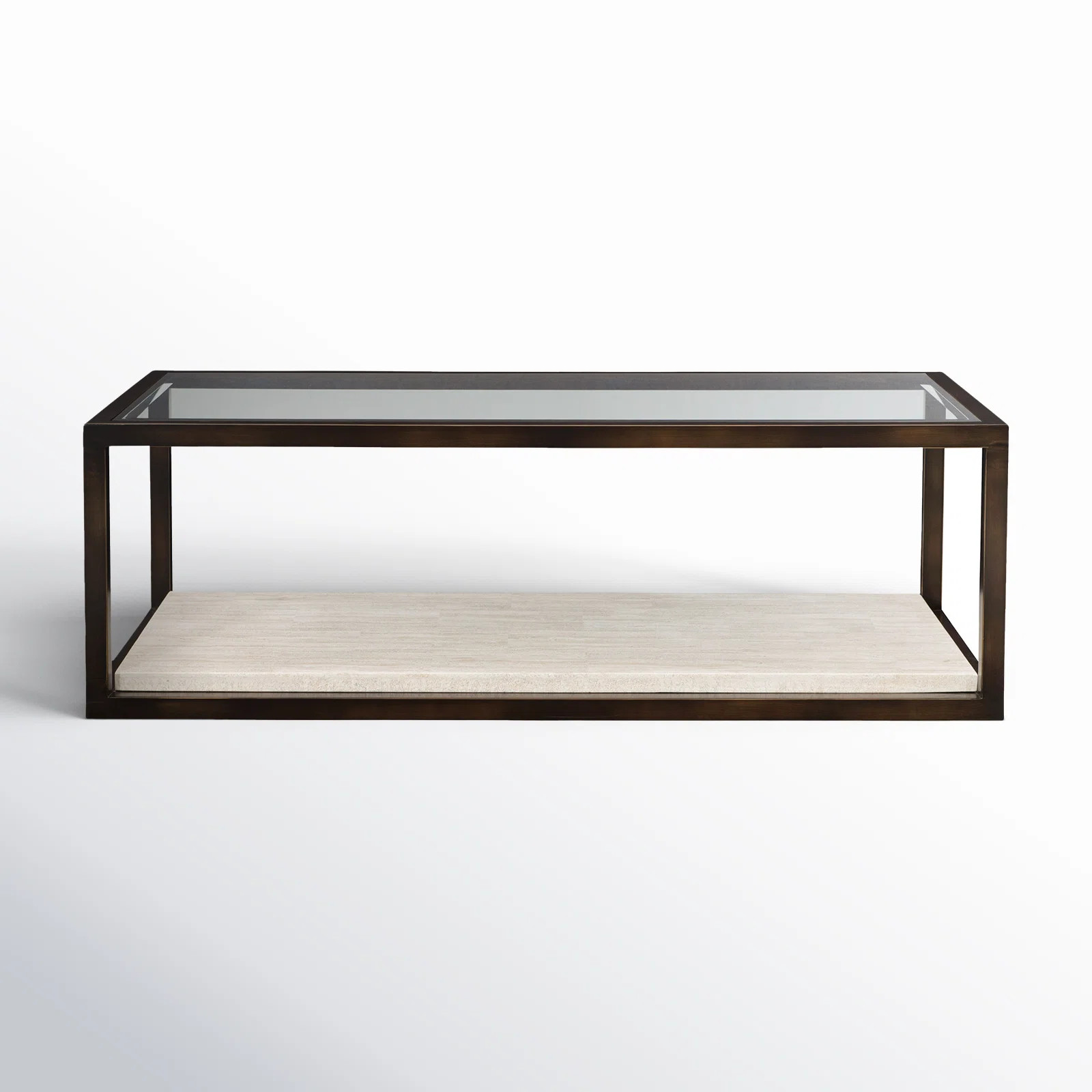Bernhardt Kinsley Floor Shelf Coffee Table with Storage & Reviews | Joss & Main | Joss & Main