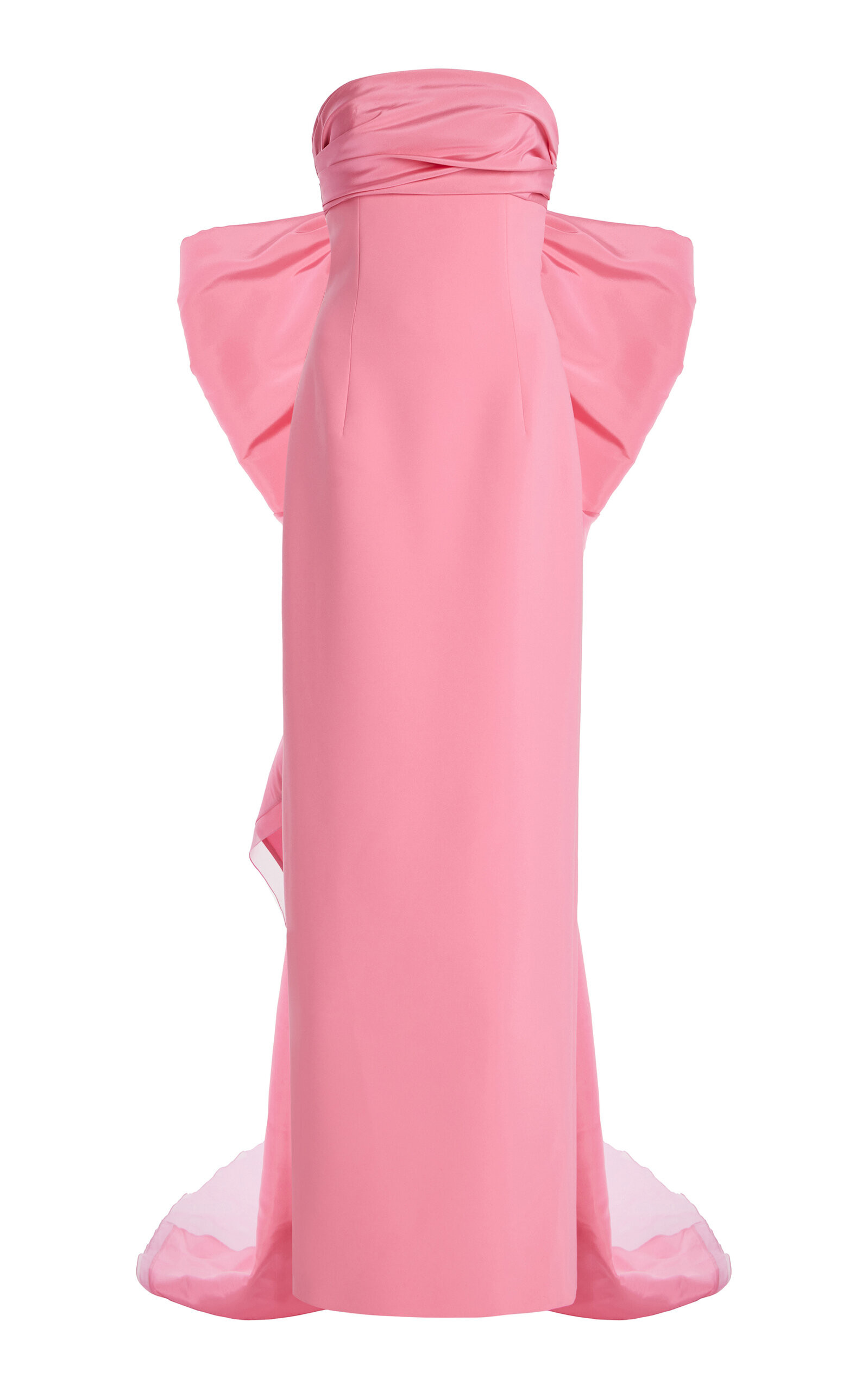 Strapless Stretch-Crepe Column Gown | Moda Operandi (Global)