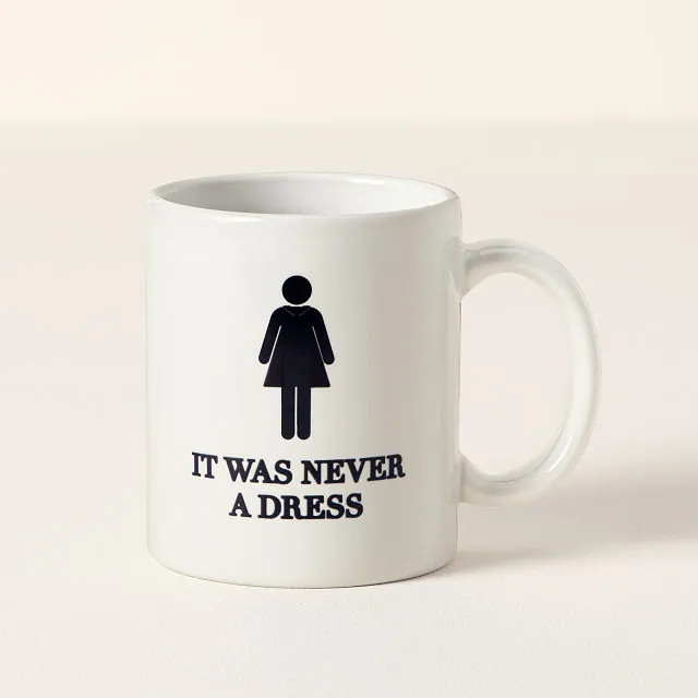 It Was Never a Dress Color-Changing Mug | UncommonGoods