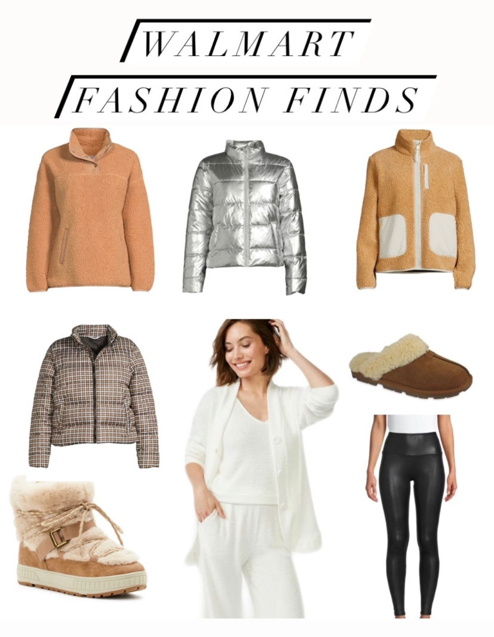 Check it out my favorite winter finds at @walmartfashion ! #Walmartpartner #walmartfashion #liketokit 

#LTKunder50 #LTKunder100 #LTKstyletip