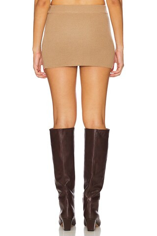 Cashmere Mini Skirt in Tan | Revolve Clothing (Global)