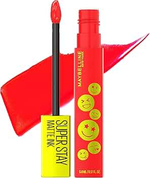 Maybelline Super Stay Matte Ink Liquid Lip Color, Moodmakers Lipstick Collection, Long Lasting, T... | Amazon (US)