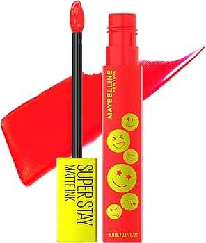 Maybelline Super Stay Matte Ink Liquid Lip Color, Moodmakers Lipstick Collection, Long Lasting, T... | Amazon (US)