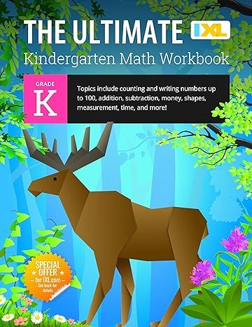 The Ultimate Kindergarten Math Workbook: Counting and Writing Numbers to 100, Addition, Subtracti... | Amazon (US)