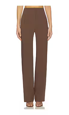 Veronica Beard Carys Pant in Walnut from Revolve.com | Revolve Clothing (Global)