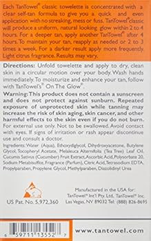 Tan Towel Self Tan Towelette Classic 10 Count | Amazon (US)