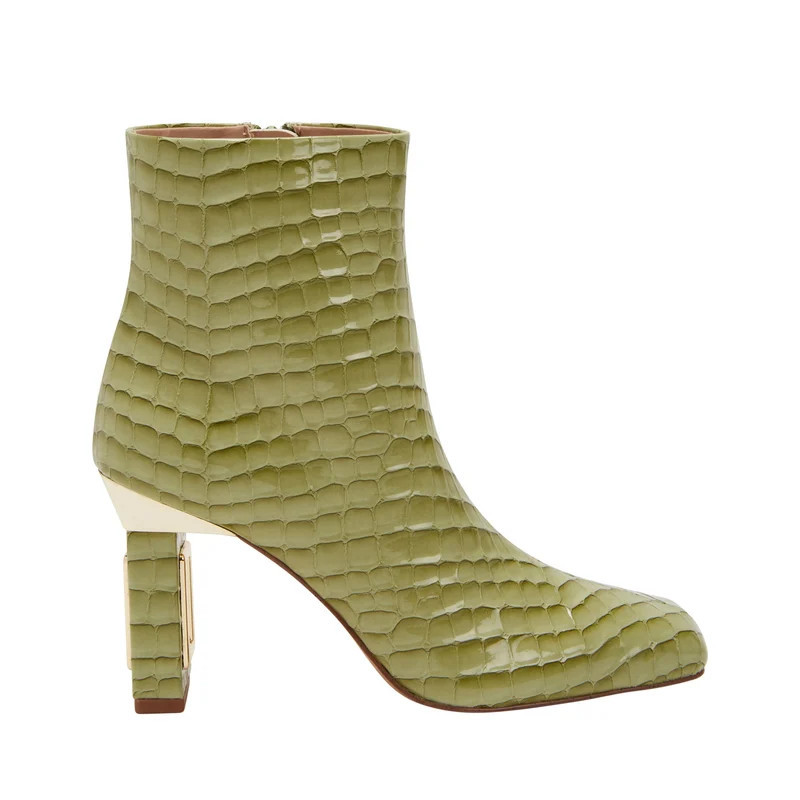 Katy Perry The Hollow Heel Bootie - Green Fig - Green - 5.5 | Verishop