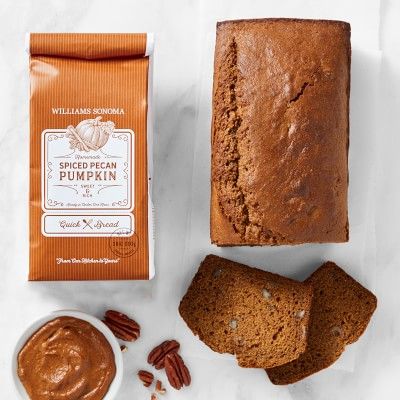 Williams Sonoma Spiced Pecan Pumpkin Quick Bread Mix | Williams-Sonoma