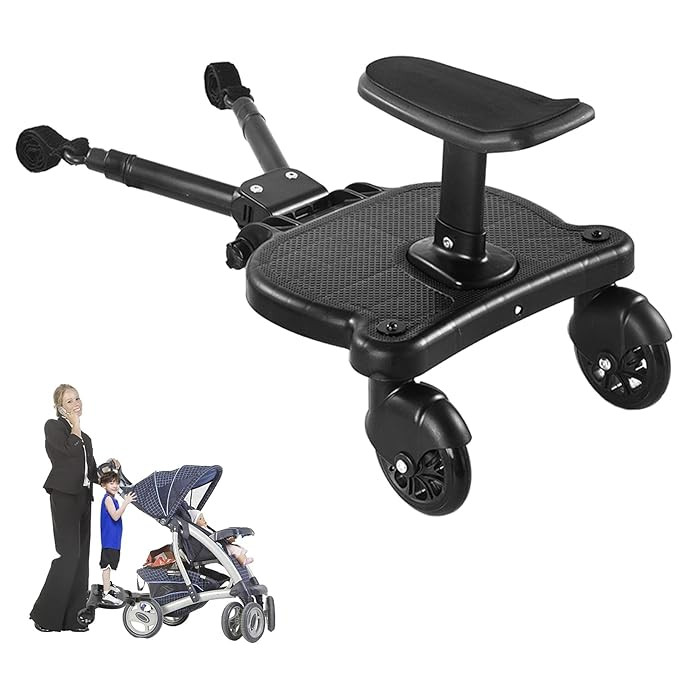 2025 New-Universal Stroller Board with Detachable Seat, 2in1 Sit and Stand Stroller Glider Board ... | Amazon (US)