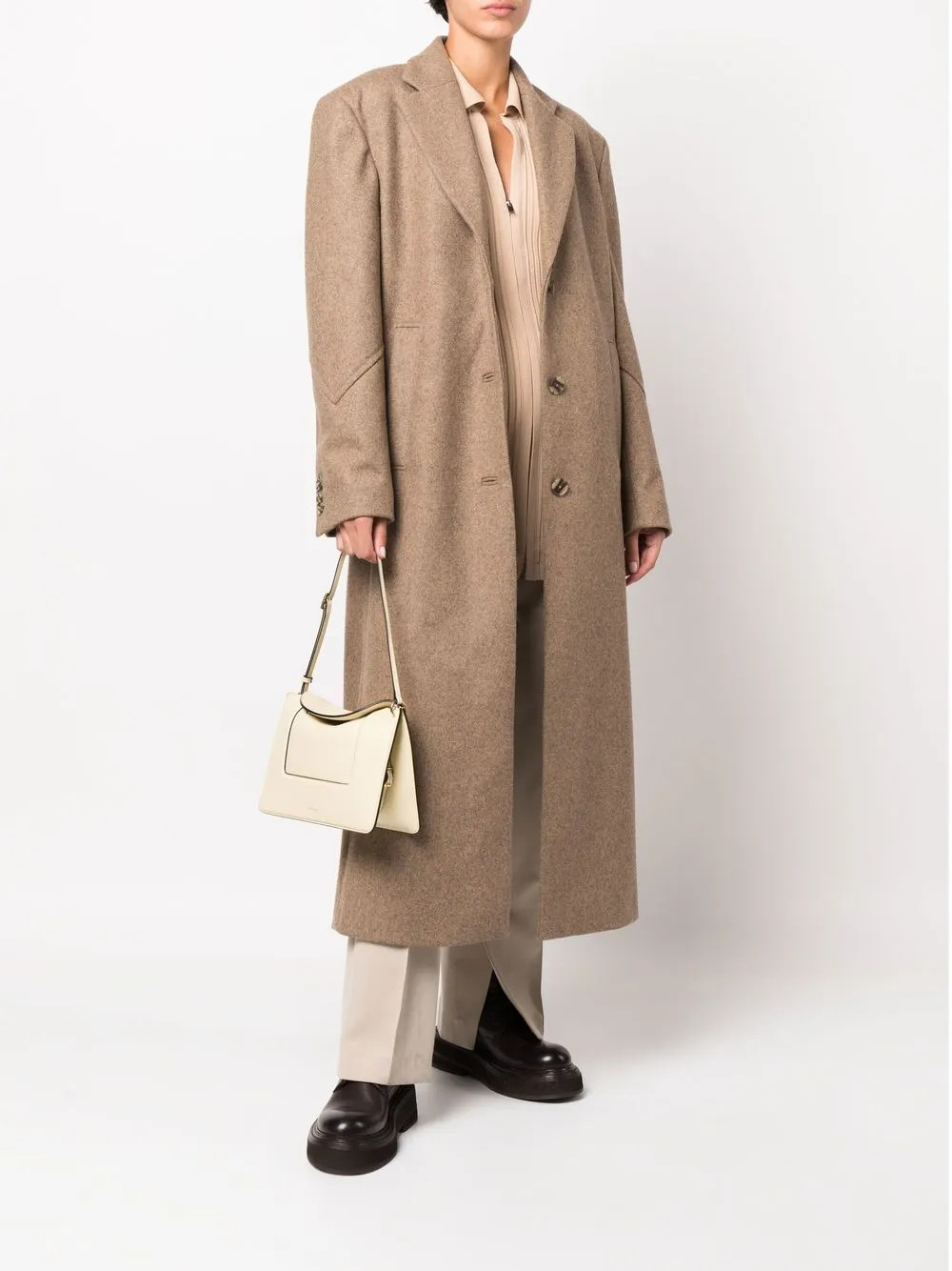REMAIN Boyle single-breasted Coat - Farfetch | Farfetch Global