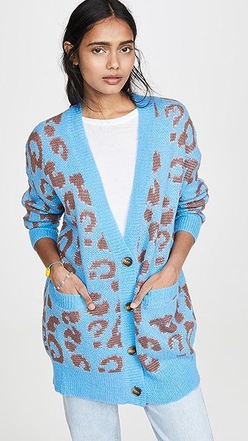 Leopard Knit Cardigan | Shopbop
