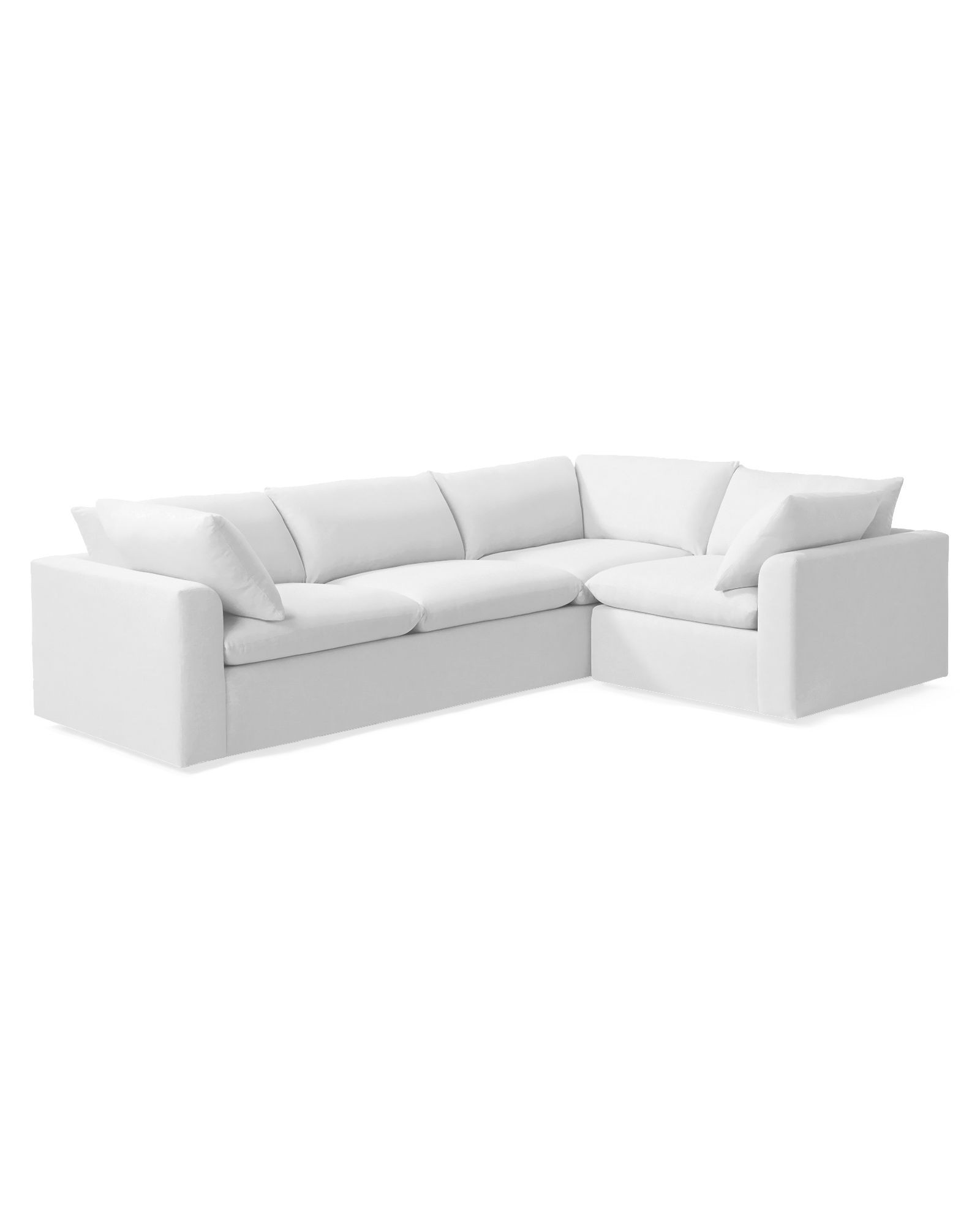 Haven Comfort Arm L-Sectional - Right-Facing | Serena and Lily