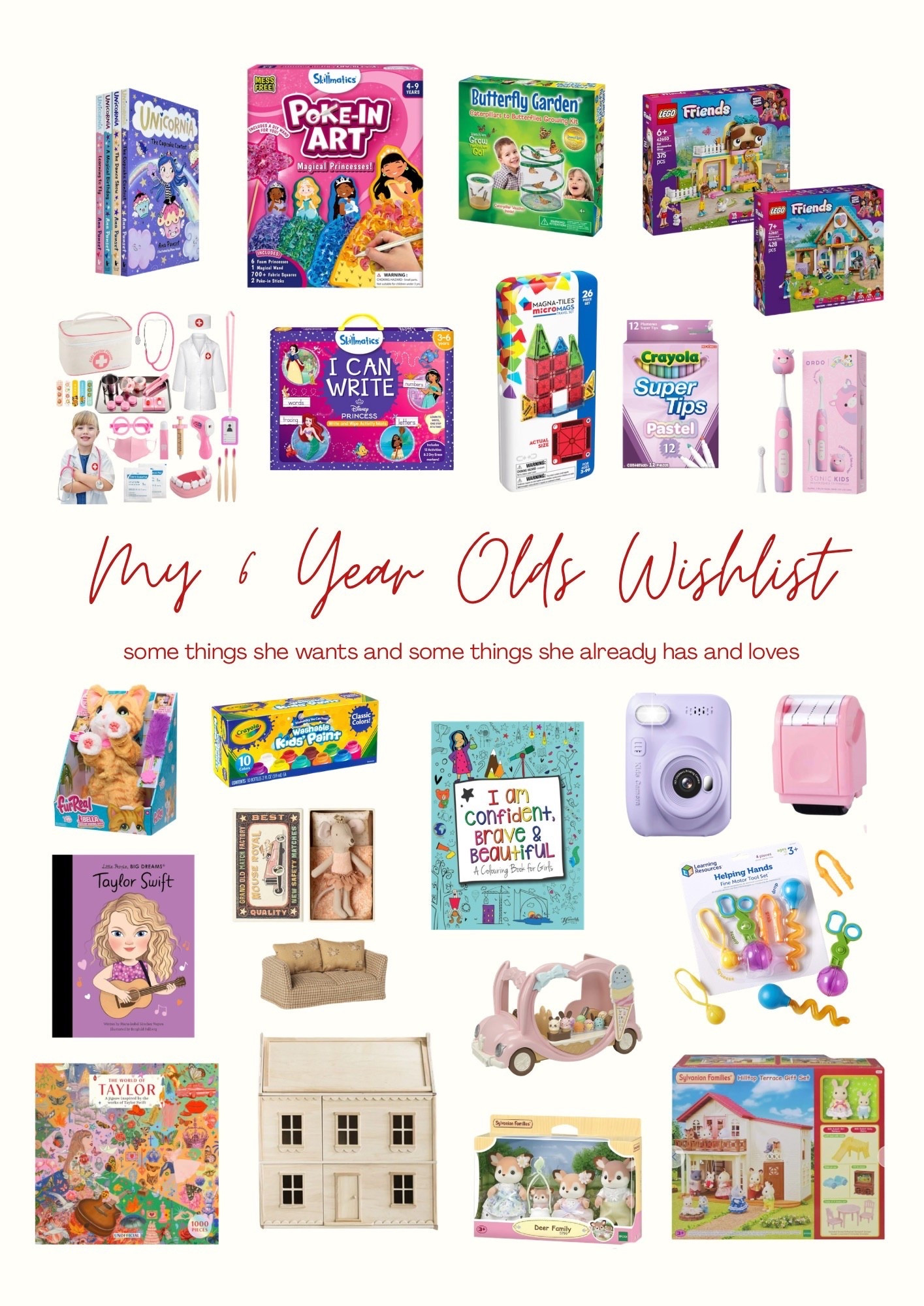 My 6 year old girlies Christmas wishlist 🫶🏼



#LTKgiftguide #LTKkids #LTKCyberWeek