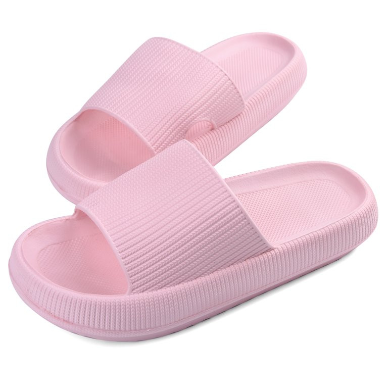 VONMAY Slide Sandals for Women Men Summer Slip On Slides Soft Thick Sole Non Slip Shower Sandals ... | Walmart (US)