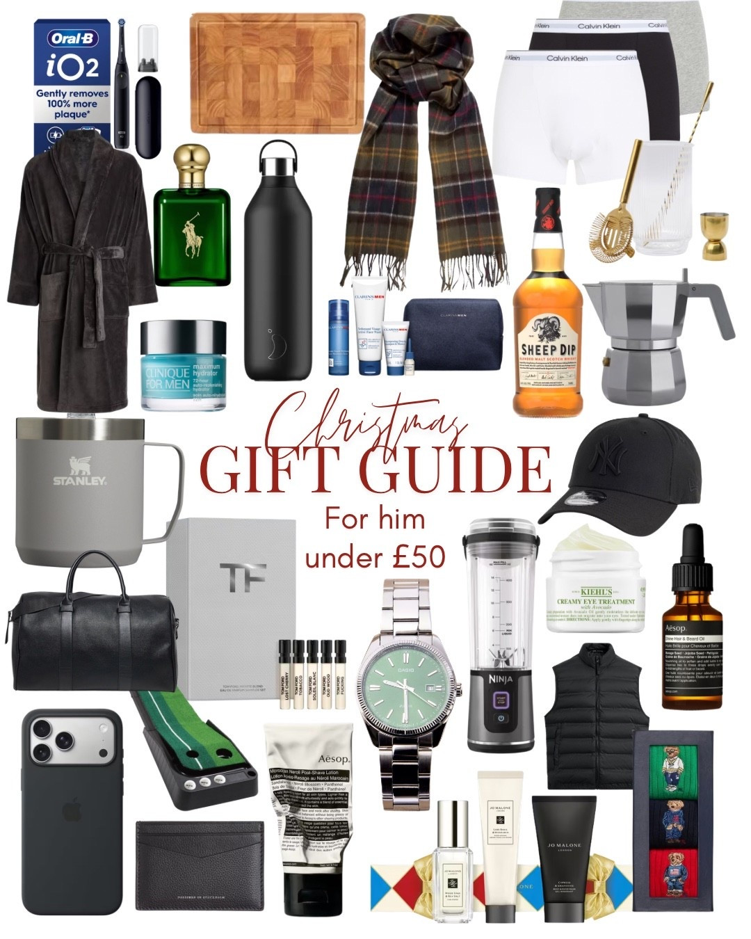 Gift guide for him - under £50! 🎁

#LTKuk #LTKgiftguide #LTKfestive