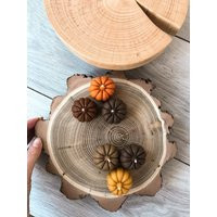 Mini Pumpkin Candles/Decor Thanksgiving Halloween Decoration Fall Home Autumn Candle | Etsy (US)