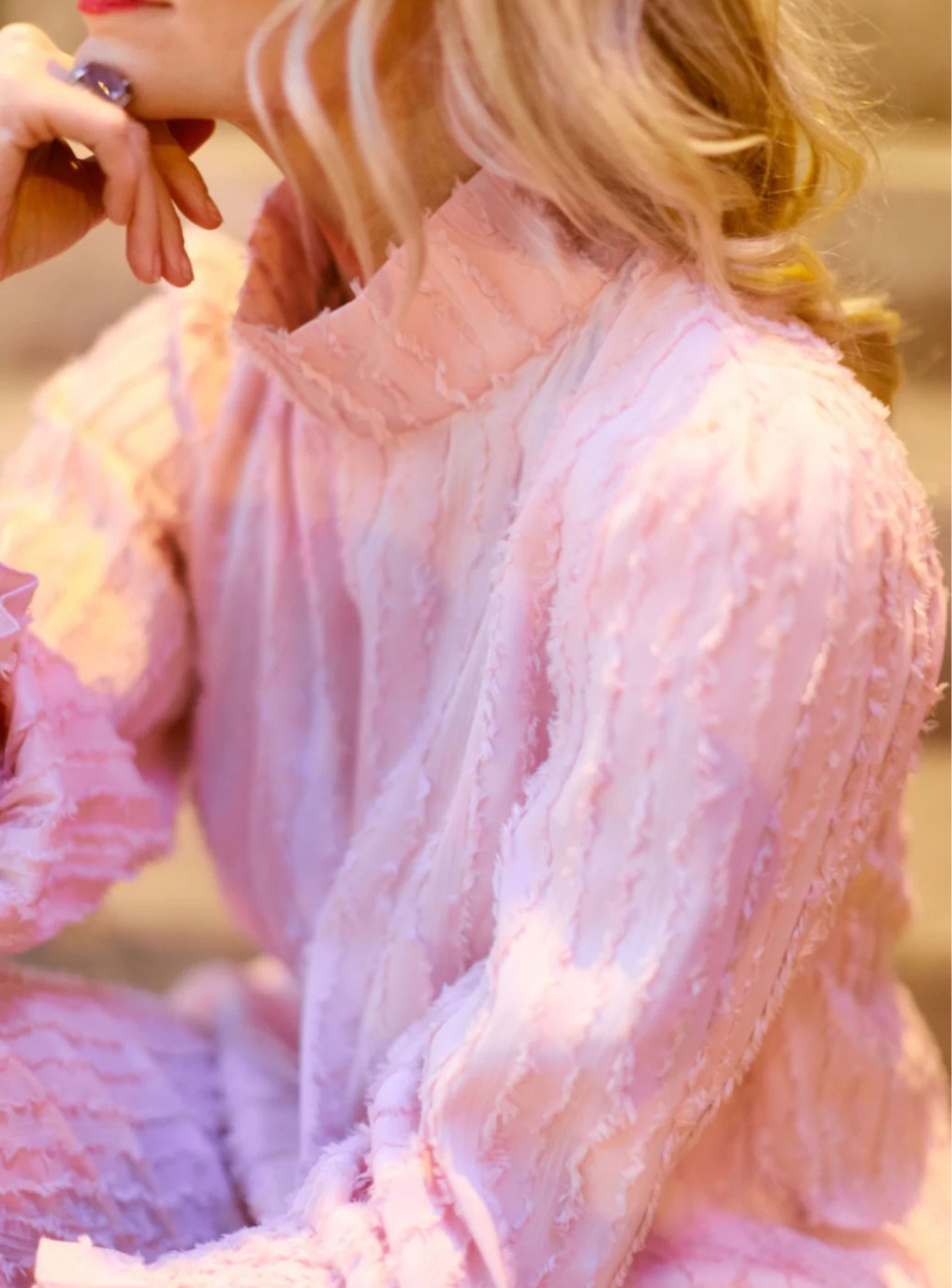 Buru pink outfit for Valentine’s Day! 