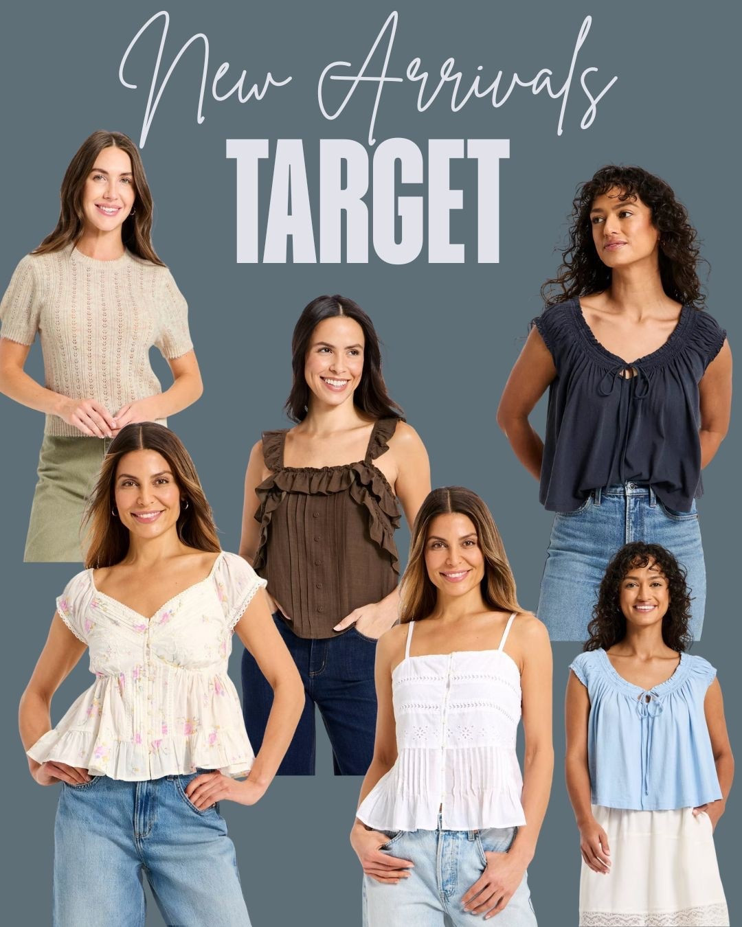 New Spring Arrivals from Target

Lots of cute feminine tops!! The navy smocked blouse is my favorite! Also comes in white. It’s that top that goes with everything

#LTKSeasonal #LTKFindsUnder100 #LTKFindsUnder50