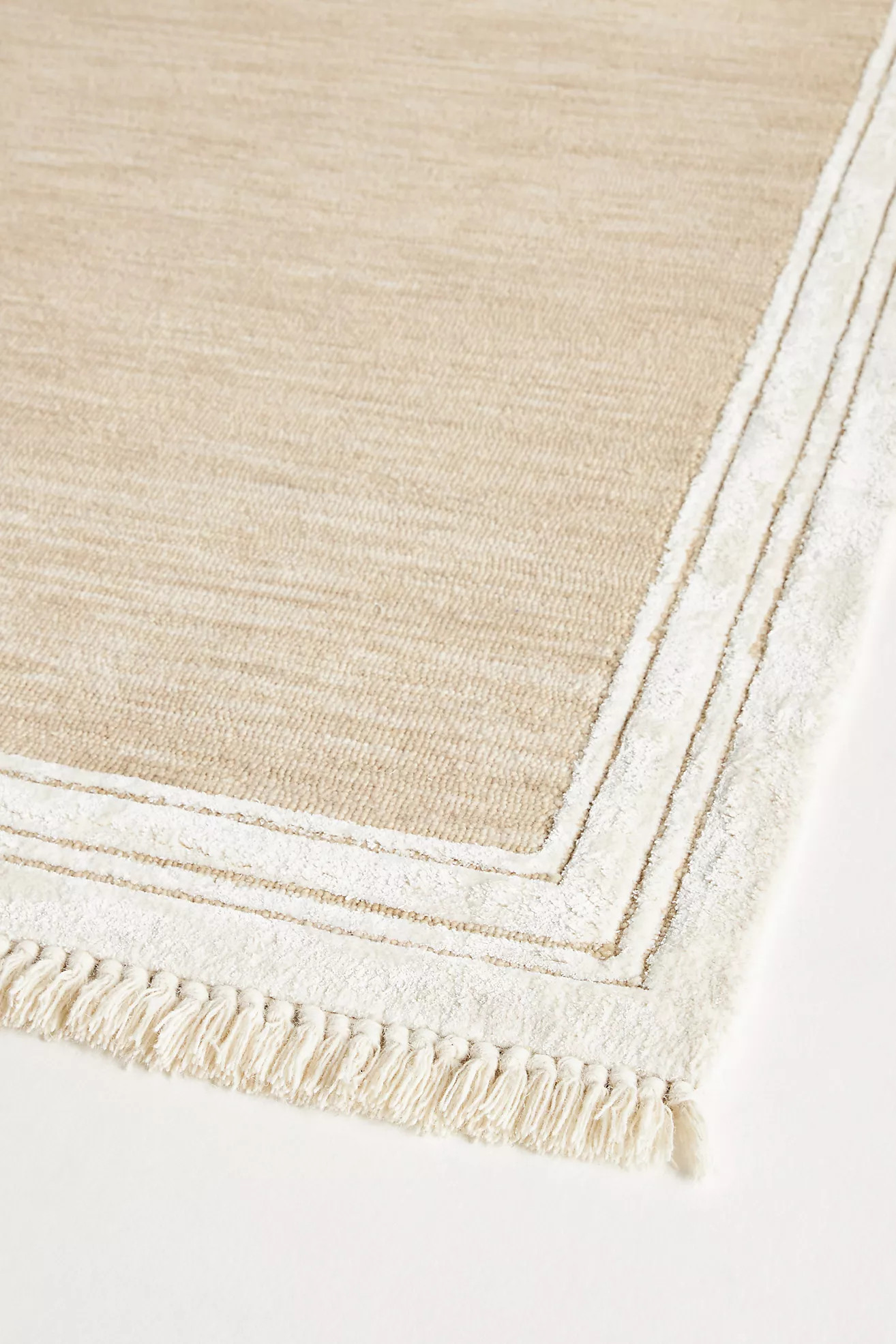 Wool Blend Tufted Tassel Rug | Anthropologie (US)